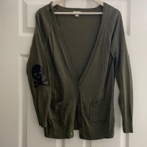 Target Skull Cardigan